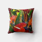 熱帯の花 クッション (裏面)