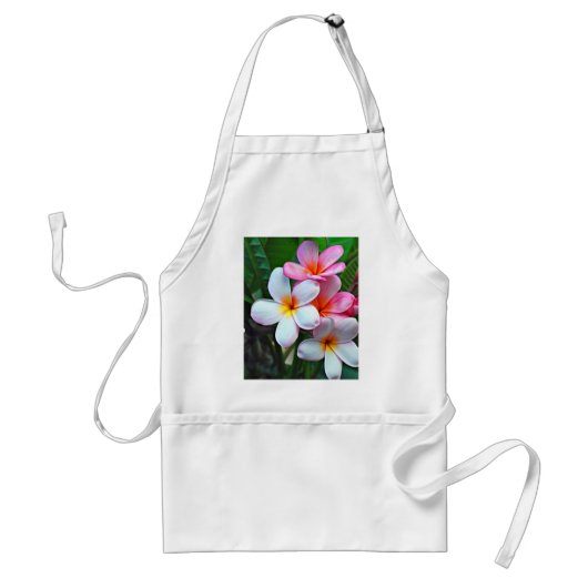 熱帯の花 スタンダードエプロン (正面)