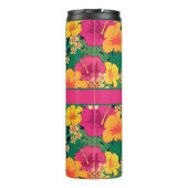 熱帯の花 タンブラー (裏面)