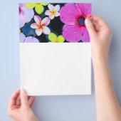 熱帯の花 チラシ (手)