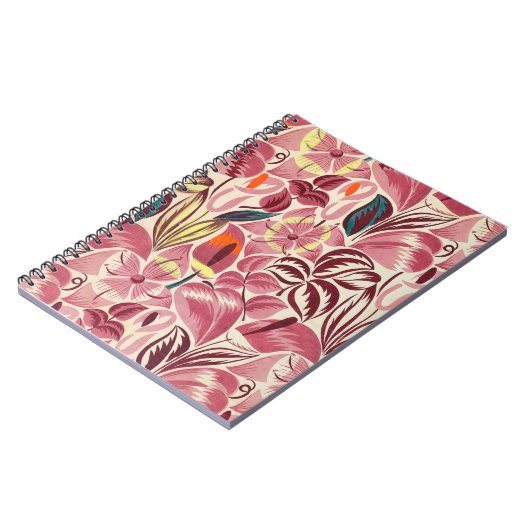 熱帯の花 | ノートブック (左側)