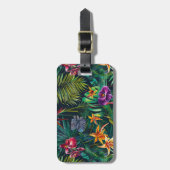 熱帯の花 ラゲッジタグ (正面縦)