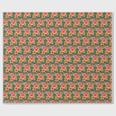 熱帯の花 ラッピングペーパー (フラット)