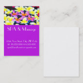 熱帯の花 名刺 (正面/裏面)