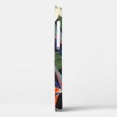 熱帯の花、暗い背景、フローラシームレス Case-Mate iPhoneケース (裏面 / 左)