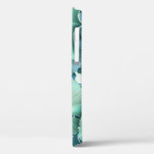 熱帯の花、葉、シームレスな背景 Case-Mate iPhoneケース (裏面 / 左)