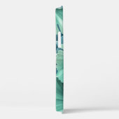 熱帯の花、葉、シームレスな背景 Case-Mate iPhoneケース (裏面 / 右)