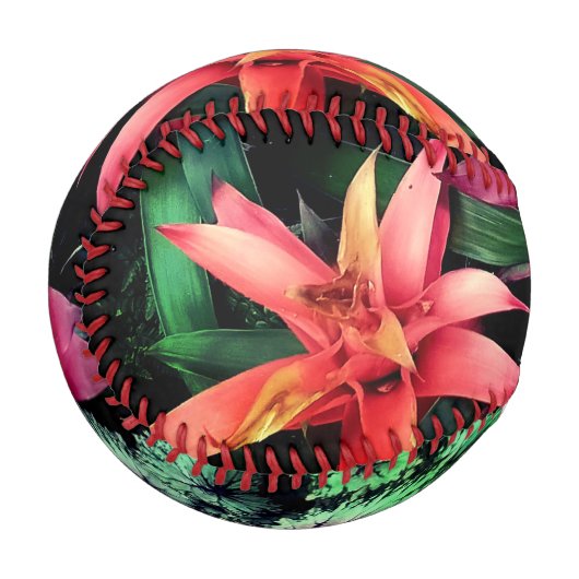 熱帯の花 野球ボール (正面左)