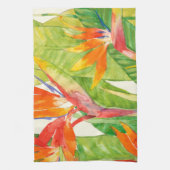 熱帯の花 | Bird of Paradise キッチンタオル (縦)