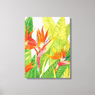 熱帯の花   Bird of Paradise キャンバスプリント