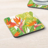 熱帯の花 | Bird of Paradise コースター (左側)