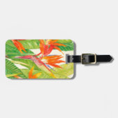 熱帯の花 | Bird of Paradise ラゲッジタグ (正面横)