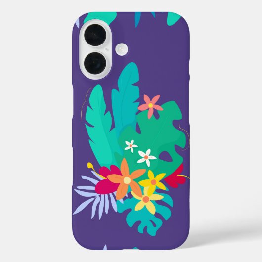 熱帯の花 Case-Mate iPhoneケース (裏面)