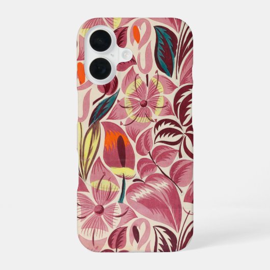 熱帯の花 | iPhone 16ケース (裏面)