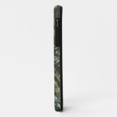 熱帯の葉のパーソナライズされた名前とイニシャル Case-Mate iPhoneケース (裏面/左)