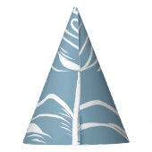 熱帯の葉の抽象芸術：シームレスな緑。 パーティーハット (裏面)