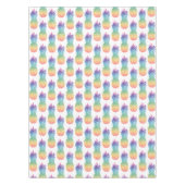 熱帯の虹パイナップル模様のテーブルクロス テーブルクロス (正面)