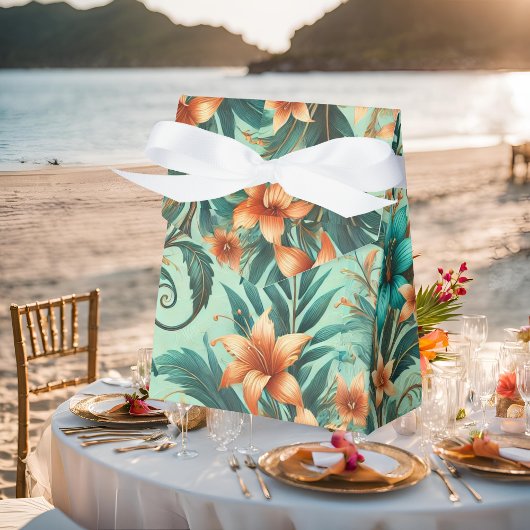 熱帯の虹彩光が曲がった フェイバーボックス