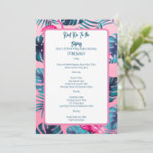 熱帯の誕生日旅行日程で会う 招待状 (スタンド正面)