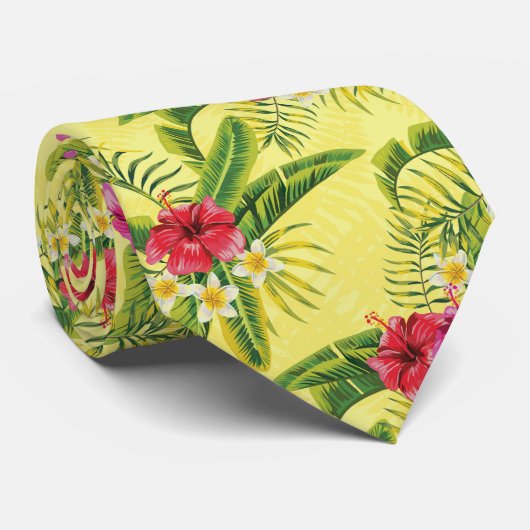 熱帯の豪華なネックタイ ネクタイ (ロール)