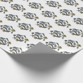 熱帯の貝殻 ラッピングペーパー (角)