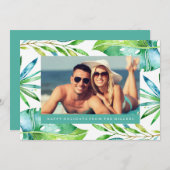 熱帯の願い | 休日の写真カード シーズンカード (正面/裏面)