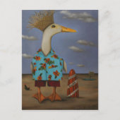 熱帯の鳥？ ポストカード (正面)