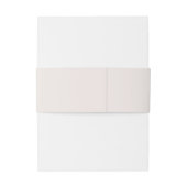 熱帯の黄金色の葉モノグラム結婚の発芽 招待状ベリーバンド (裏面例)