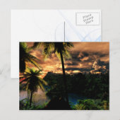 熱帯はがきの冬 ポストカード (正面/裏面)