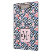 熱帯はすの花パターン クリップボード (左)