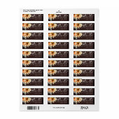 熱帯ひまわり星空の夜のメイスンジャー結婚ズ ラベル (フルシート)