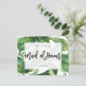 熱帯やし名誉のある私の女中です 案内ポストカード (スタンド正面)