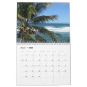 熱帯やし カレンダー (3月 2026)