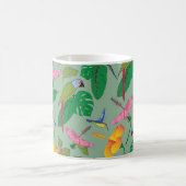 熱帯をテーマにしたマグカップ コーヒーマグカップ (中央)