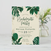 熱帯をテーマにした緑離れのバチェロレッテ 招待状 (スタンド正面)