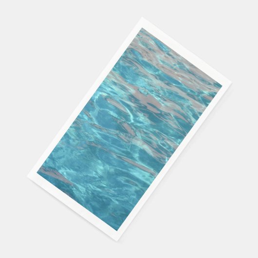 熱帯アクアブルーさざ波のある水 (コーナー)