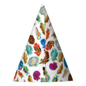 熱帯アクアリウムの魚のパーティーの帽子 パーティーハット (裏面)