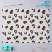 熱帯アニマルプリントと緑のシリーズデザイン1 薄葉紙 (クラフト)