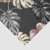 熱帯アニマルプリント&グリーンリーシリーズデザイン31 薄葉紙 (詳細)