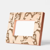 熱帯アラのオウムの鳥葉のパターン レーザー彫刻フレーム (左)