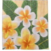 熱帯アートシャワーカーテン シャワーカーテン (正面)