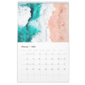 熱帯イラストレーション カレンダー (2月 2026)