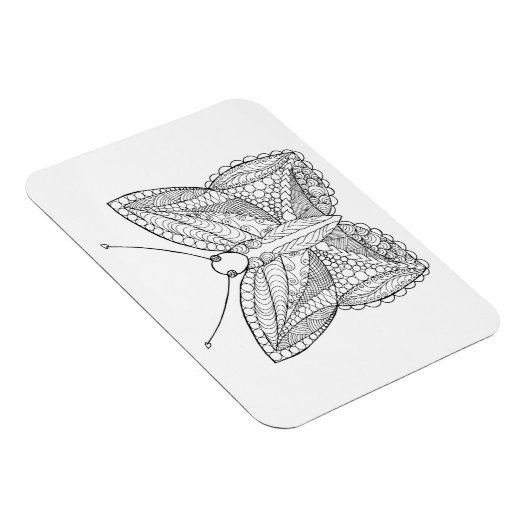 熱帯インスパイアデザイン蝶 マグネット (右側)