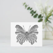 熱帯インスパイア蝶 ポストカード (スタンド正面)