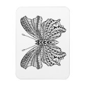 熱帯インスパイア蝶 マグネット (縦)