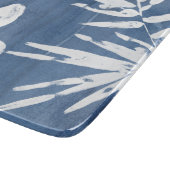 熱帯インディゴの印象-熱帯緑の草木 カッティングボード (角)