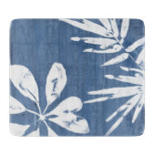 熱帯インディゴの印象-熱帯緑の草木 カッティングボード (正面)