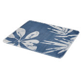 熱帯インディゴの印象-熱帯緑の草木 カッティングボード (角)