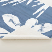 熱帯インディゴインプレッション – 熱帯緑 シェルパブランケット (3/4)