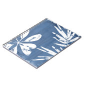 熱帯インディゴインプレッション – 熱帯緑 ノートブック (左側)